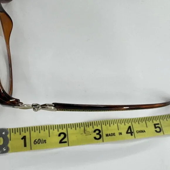 Burberry Eyeglasses Glasses Valentino Womens Brown Tortoise with Case 214125